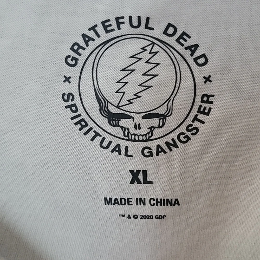 GRATEFUL DEAD ☮️SPIRITUAL GANGSTER TSHIRT☮️ New With Tags And Yes! For Sale 🤩 - Picture 4 of 8